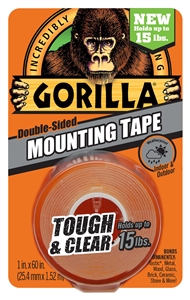 GORILLA MOUNTING TAPE 60IN