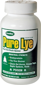 PURE LYE DRAIN OPENER 1LB