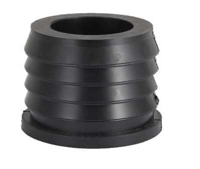 BLACK PVC DONUT 2X1-1/2IN