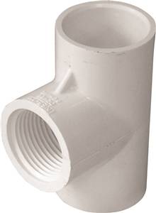 PVC SCH40 PIPE TEE 3/4" 150PSI