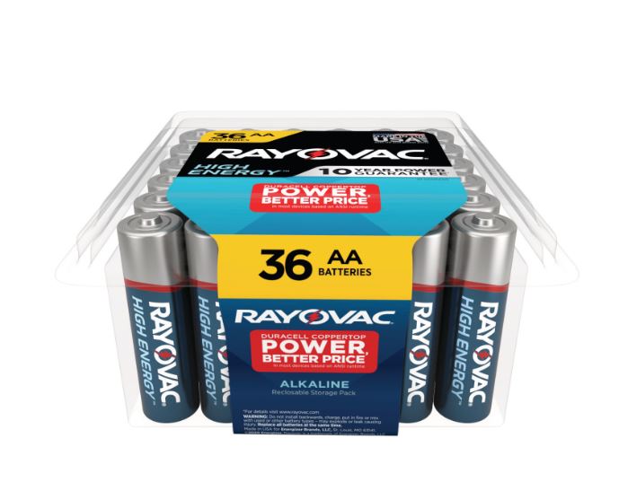 ALKALINE AA BATTERY 1.5V 750MAH