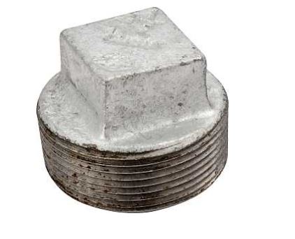 GALVANIZED PIPE PLUG 1/2IN