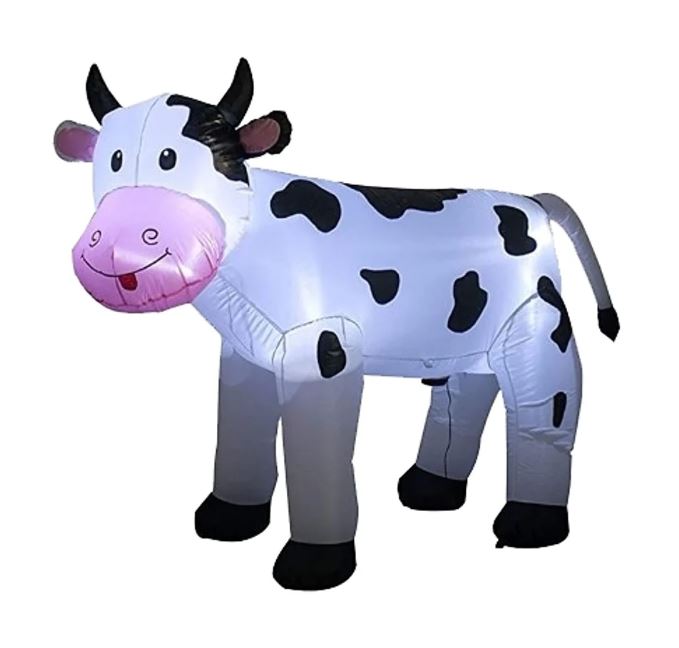 INFLATABLE COW 5FT