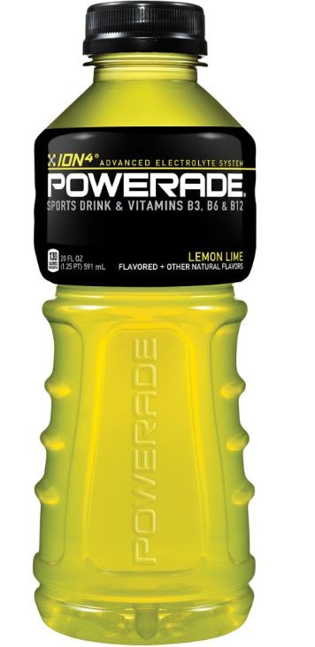 POWERADE LEMON LIME 20OZ