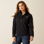 BLACK LOGO SOFTSHELL JACKET