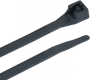NYLON BLACK CABLE TIES 8IN