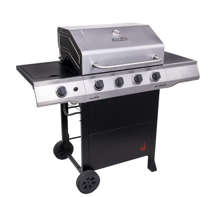 GAS GRILL W/ CHEF'S TRAY