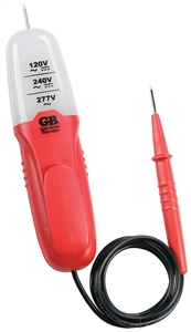RED VOLTAGE TESTER 120-277V