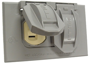 GRAY WEATHERPROOF COVER 1G