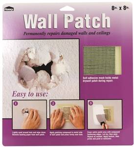 STEEL & MESH WALL REPAIR PATCH