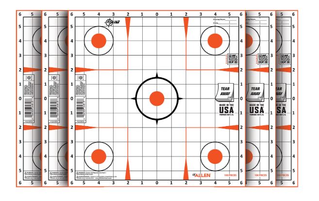 EZ-AIM SIGHT-IN GRID PAPER 12X12"