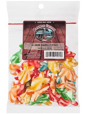 GUMMI SWIRLY FISH