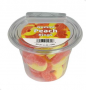 GUMMI PEACH RINGS CUP 5.5OZ
