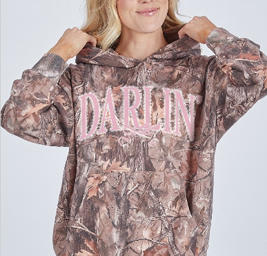 DARLIN CAMO HOODIE