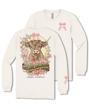 YTH LS HERD LINEN TEE