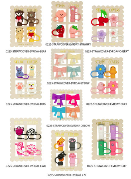 SS EVERYDAY STRAW COVERS