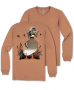 LS COOL DUCK CHESTNUT TEE