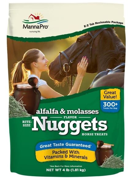 ALFALFA & MOLASSES NUGGETS 4LB