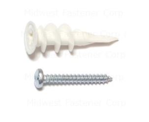 PLASTIC EZ-ANCHORS 8X1-1/4