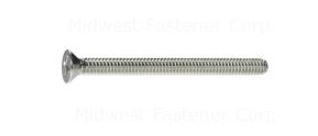 PHILLIPS FLAT MACHINE SCREW 1/4-20X3