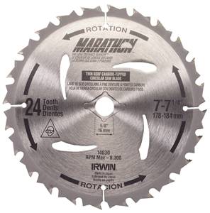 CIRCULAR SAW BLADE 7-1/4" 24TEETH