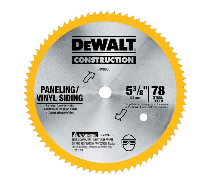 DEWALT CIRCULAR SAW BLADE 5-3/8"