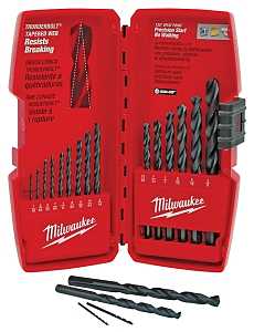 BLACK OXIDE DRILL BIT SET 15PC