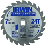 CIRCULAR WOOD SAW BLADE 7-1/4IN