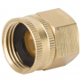 BRASS SWIVEL HOSE CONN 3/4X3/4"