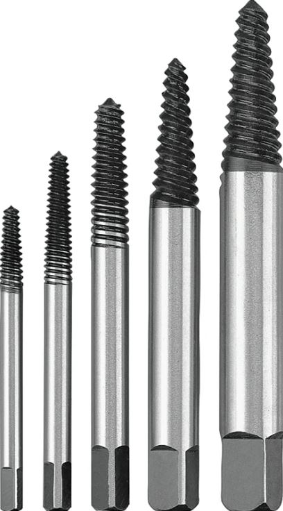 SCREW EXTRACTOR SET 5-PIECE