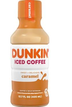 DUNKIN CARAMEL ICED COFFEE