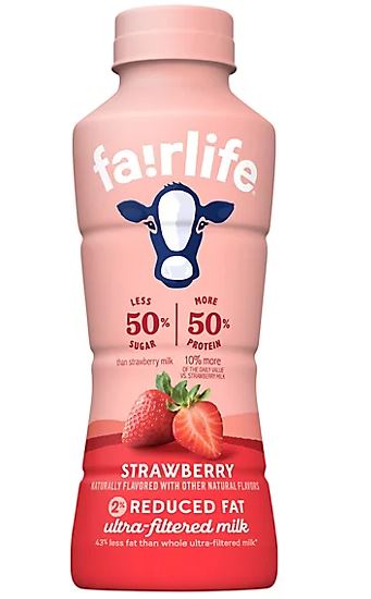 FAIRLIFE STRAWBERRY MILK