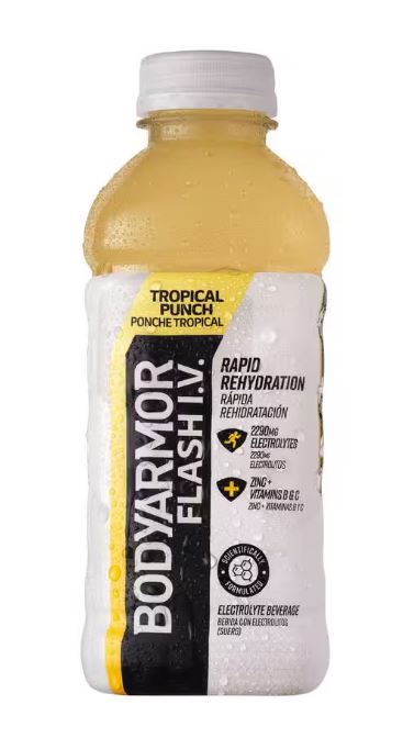 TROPICAL PUNCH BODYARMOR FLASH IV 20OZ