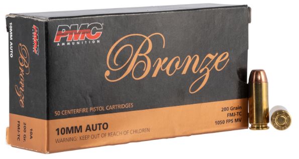 PMC BRONZE 10MM FMJ-TC 200G 50RD