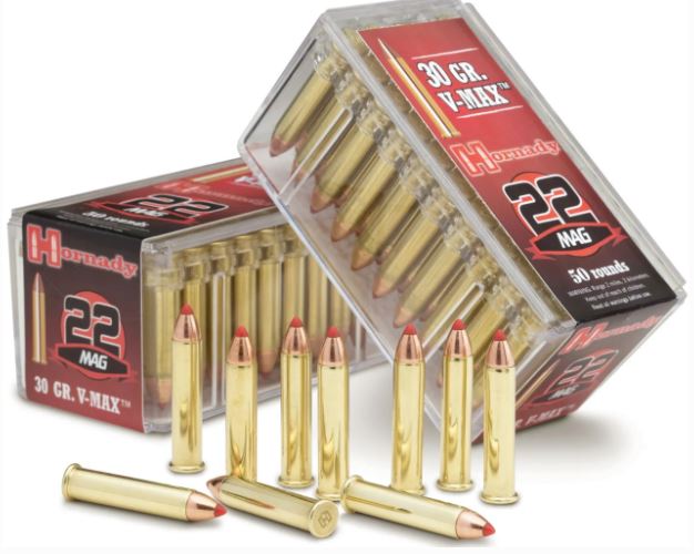 HORNADY 22WMR VMAX 30GRN 50RND