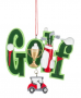 GOLF DANGLE EORN RESIN