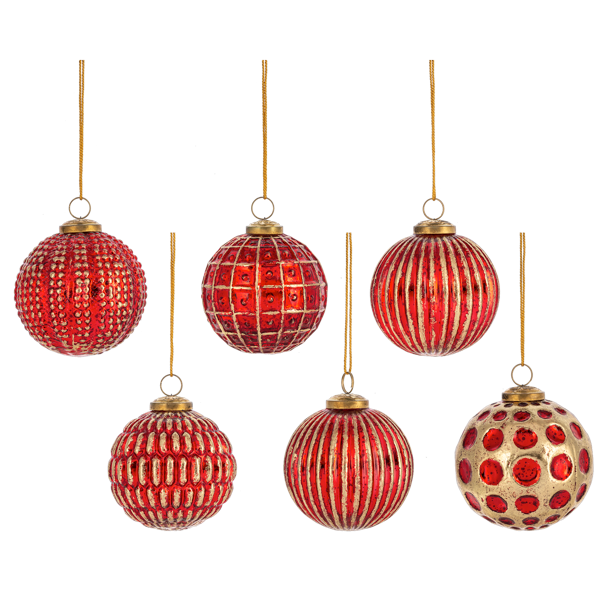 CRANBERRY BALL ORNAMENT