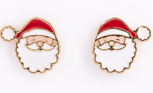 EARRINGS SANTA