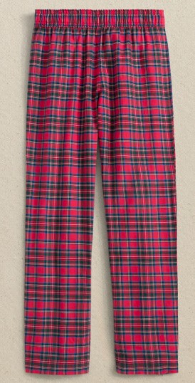 Y RED TARTAN LOUNGE PANT