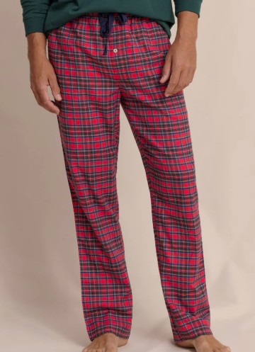 RED TARTAN LOUNGE PANT