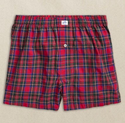 RED TARTAN BOXER