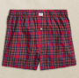 RED TARTAN BOXER