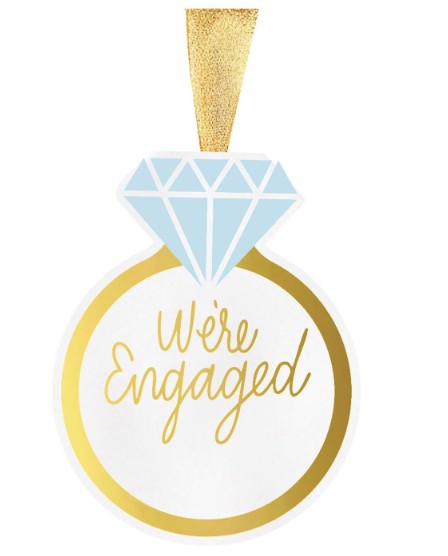 ORNAMENT WE'RE ENGAGED