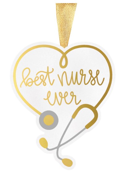 ORNAMENT BEST NURSE EVER