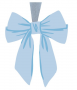 ORNAMENT BOW BLUE