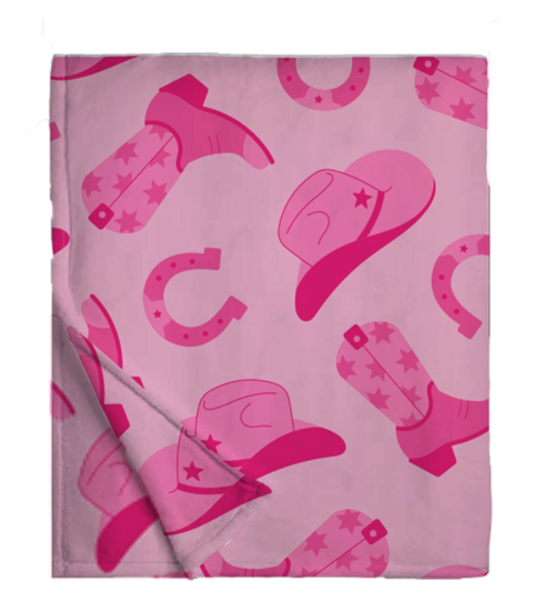 COOL COWGIRL BLANKET