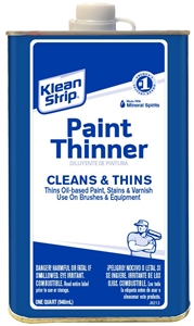 CLEAR PAINT THINNER 1QT