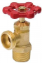 BRASS BOILER DRAIN VALVE 3/4IN