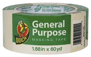 BEIGE MASKING TAPE 1.88INX60YD