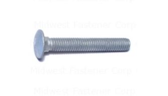 GALVANIZED CARRIAGE BOLTS 3/8-16X2-1/2